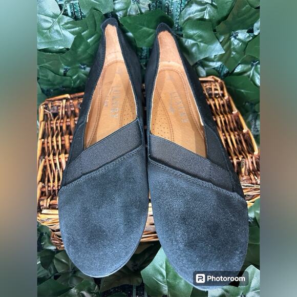 LUXURY BY LAZE Black Suede Size 41 - Picture 1 of 2